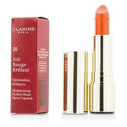 Clarins Joli Rouge Brillant (Moisturizing Perfect Shine Sheer Lipstick) - # 20 Coral Tulip 3.5g/0.1oz