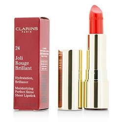 Clarins Pomadka do ust Joli Rouge Brillant (Moisturizing Perfect Shine Sheer Lipstick) - # 24 Watermelon 3.5g/0.1oz