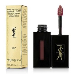 Yves Saint Laurent Rouge Pur Couture Vernis A Levres Vinyl Cream Кремовый Пигмент для Губ - # 407 Carmin Session 5.5ml/0.18oz