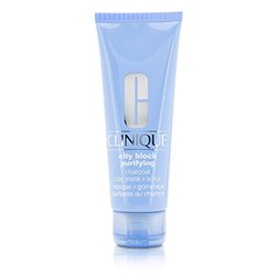 Clinique City Block Purifying Charcoal Clay Mask + Scrub 100ml/3.4oz