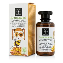 Apivita Eco-Bio Baby & Kids Hair & Body Wash With Calendula & Honey 200ml/6.8oz