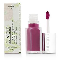 קליניק Pop Liquid Matte Lip Colour + Primer צבע ופרימר מט נוזלי לשפתיים - # 05 Sweetheart Pop 6ml/0.2oz