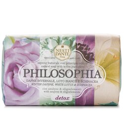 Nesti Dante Philosophia Natural Soap - Detox - Winter Daphne, White Lotus & Echinacea With Azulene & Oligoelements 250g/8.8oz