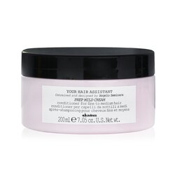 Davines Your Hair Assistant Prep Mild Cream Conditioner (For Fine to Medium Hair) 200ml/7.05oz