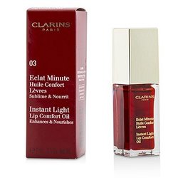 Clarins Eclat Minute Instant Light Lip Comfort Oil - # 03 Red Berry 7ml/0.1oz