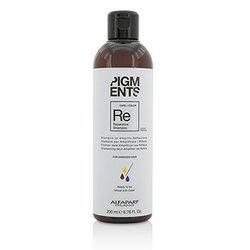 AlfaParf شامبو مرمم Pigments (للشعر التالف) 200ml/6.76oz