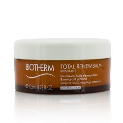 Biotherm Biosource Total Renew Balm Balm-To-Oil Deep Cleanser - For Face & Eyes & Waterproof Make-Up 125ml/4.22oz