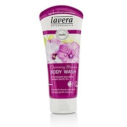 Lavera Organic Mallow & White Tea Charming Blossom Body Wash 200ml/6.6oz
