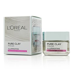 לוריאל Pure Clay Illuminating Mask מסכת חימר 50g/1.7oz