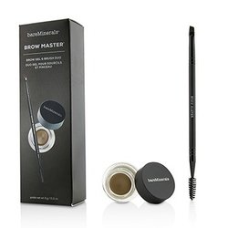 ベアミネラル Brow Master Duo (Brow Gel & Brush) - Universal Taupe 3g/0.11oz
