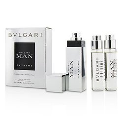 Bvlgari Man Extreme The Refillable Eau De Toilette Travel Spray 3x15ml/0.5oz