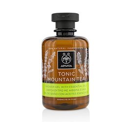 Apivita Tonic Mountain Tea Shower Gel with Essential Oils 300ml/10.14oz