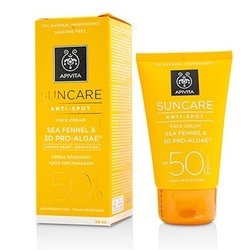 Apivita Suncare Anti-Spot Face Cream Sea Fennel & 3D Pro-Alage SPF 50 50ml