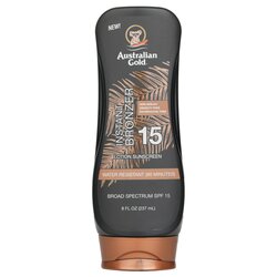 Australian Gold Lotion Sunscreen SPF 15 with Instant Bronzer 237ml/8oz