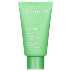 Clarins SOS Mascarilla de Arcilla Rebalanceadora Pura - Piel Mixta a Grasa 75ml/2.3oz