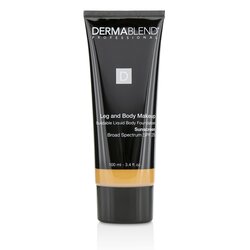 ダーマブレンド Leg and Body Make Up Buildable Liquid Body Foundation Sunscreen Broad Spectrum SPF 25 - #Medium Bronze 45N 100ml/3.4oz