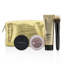 BareMinerals Take Me With You Complexion Rescue Try Me Set - # 09 Chestnut 3pcs+1bag
