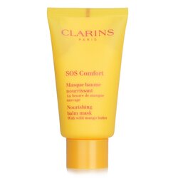 Clarins SOS Comfort Mascarilla Bálsamo Nutritivo con Manteca de Mango Salvaje - Para Piel Seca 75ml/2.3oz