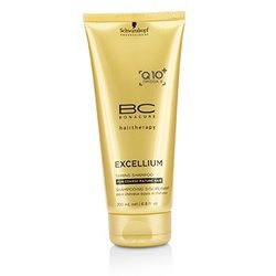 Schwarzkopf BC Excellium Q10+ Omega 3 Taming Shampoo (For Coarse Mature Hair) 200ml/6.8oz