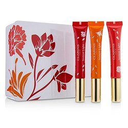 Clarins Instant Light Natural Lip Perfector Trio (Limited Edition) 3pcs
