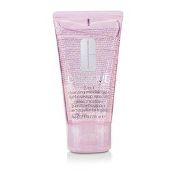 Clinique 2-in-1 Cleansing Micellar Gel + Light Makeup Remover 150ml/5oz