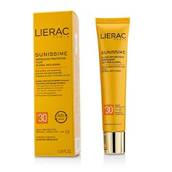 Lierac سائل وقائي منشط مضاد لآثار التقدم بالسن Sunissime Global SPF 30 للوجه الصدر 40ml/1.35oz