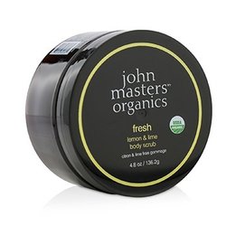 John Masters Organics Peeling do ciała Fresh Lemon & Lime Body Scrub 600362 136.2g/4.8oz