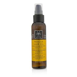 Apivita زيت منقذ للشعر بالأركان والزيتون (لجميع أنواع الشعر) 100ml/3.38oz