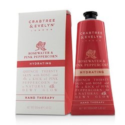 Crabtree & Evelyn Rosewater & Pink Peppercorn Terapia de Manos Hidratante 100ml/3.45oz