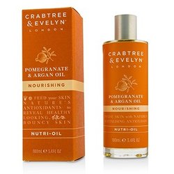 Crabtree & Evelyn Pomegranate & Argan Oil Nutri-Aceite Hidratante 100ml/3.4oz