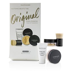 BareMinerals Get Started Mineral Foundation Kit - # 08 Light (Box Slightly Damaged) 4pcs