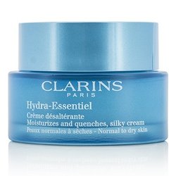 Clarins Hydra-Essentiel Moisturizes & Quenches Silky Cream - Normal to Dry Skin (Unboxed) 50ml/1.7oz