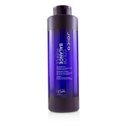 Joico Color Balance Purple Champú (Elimina Tonos Cobrizo/Amarillo en Cabello Rubio/Gris) 1000ml/33.8oz