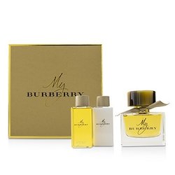 Burberry My Burberry Coffret: Eau De Parfum Spray 90ml/3oz + Body Lotion 75ml/2.6oz + Bathing Gel 75ml/2.6oz 3pcs
