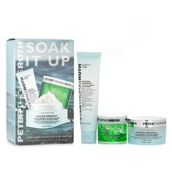 彼得羅夫 Soak It Up Kit: Water Drench Cloud Cream Cleanser 57ml + Cucumber Gel Mask 50ml + Water Drench Cloud Cream Moisturizer 50ml 3pcs