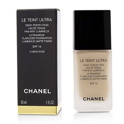 Chanel Le Teint Ultra Ultrawear Base Perfecta Luminosa Acabado Mate SPF15 - # 12 Beige Rose 30ml/1oz