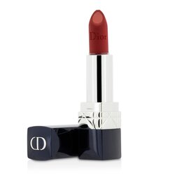 Christian Dior Rouge Dior Double Rouge Matte Metal Colour & Couture Contour Lipstick - # 552 Lively Fire 3.5g/0.12oz