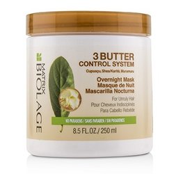 Matrix Biolage 3 Butter Control System Overnight Mask (For Unruly Hair) 250ml/8.5oz