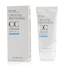 3W Clinic كريم مبيض كريستالي CC SPF 50+/PA+++ - # 02 بيج طبيعي 50ml/1.69oz