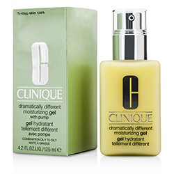 Clinique Dramatically Different Moisturising Gel - Combination Oily to Oily (With Pump, Box Slightly Damaged) 125ml/4.2oz