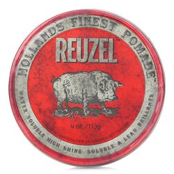 Reuzel Red Pomada (Soluble en Agua, Brillo Alto) 113g/4oz