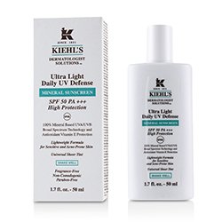 Kiehl's Dermatologist Solutions Super Fluid UV Defense Легкое Минеральное Солнцезащитное Средство SPF 50+ - для Всех Типов Кожи 50ml/1.7oz