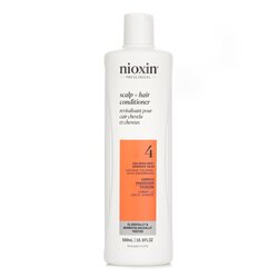 Nioxin Density System 4 Scalp Therapy Conditioner (Colored Hair, Progressed Thinning, Color Safe) 500ml/16.9oz