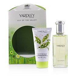Yardley Zestaw Lily Of The Valley Coffret: Eau De Toilette Spray 50ml/1.7oz + Nourishing Hand Cream 50ml/1.7oz 2pcs