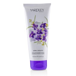 Yardley April Violets Exfoliating Body Scrub 200ml/6.8oz