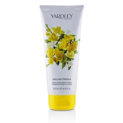 Yardley English Freesia Exfoliating Body Scrub 200ml/6.8oz