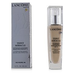蘭蔻 自然膚色粉底液SPF 15 Teint Miracle Natural Skin Perfection SPF 15 - # 140 Ivoire 4N (美版) 30ml/1oz