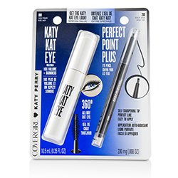 Covergirl مسكارا Katy Kat Eye - قلم عيون Perfect Point Plus 2pcs