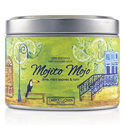 The Candle Company Świeca zapachowa Tin Can 100% Beeswax Candle with Wooden Wick - Mojito Mojo (8x5) cm