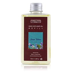 The Candle Company (Carroll & Chan) Reed Diffuser Refill - Sweet Violets 100ml/3.38oz